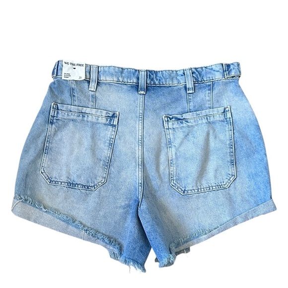 NWT Free People Palmer Shorts in La La Land - Picture 7 of 9